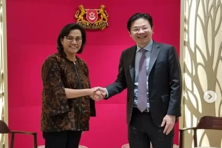 Bertemu Menkeu Singapura,...
