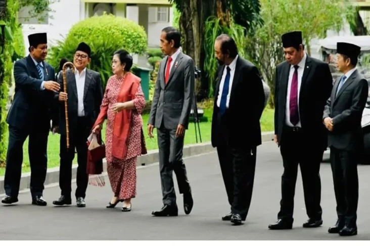 Momen Tongkat Megawati...