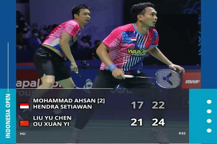 Hasil Indonesia Open...