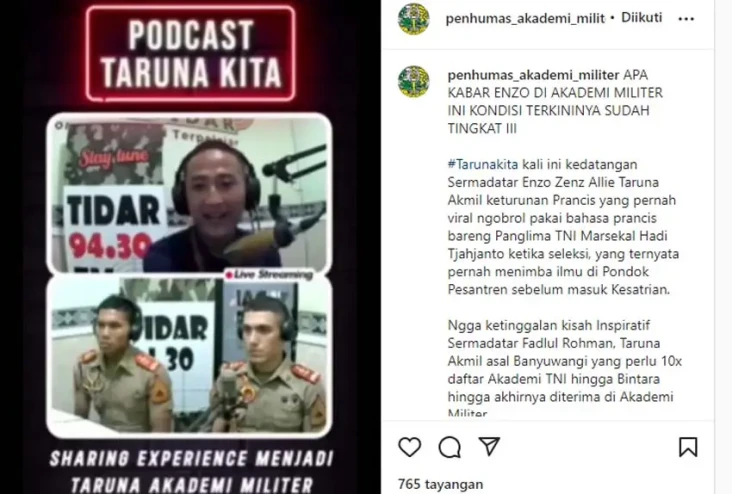 Apa Kabar Enzo Taruna...