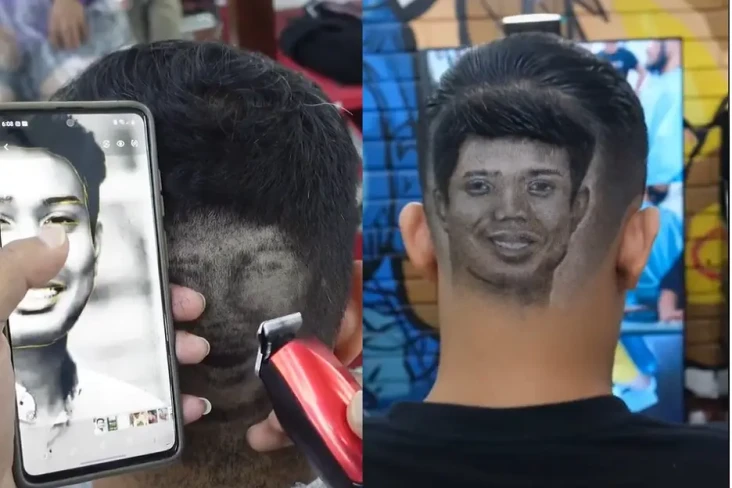 Viral! Tukang Cukur...