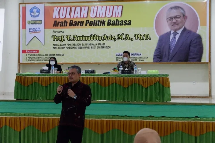 Perkuat Bahasa Indonesia,...