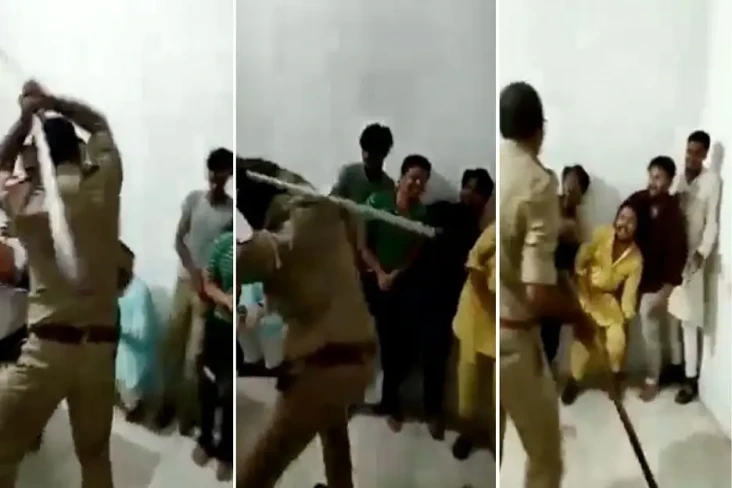 Brutalnya Polisi India...