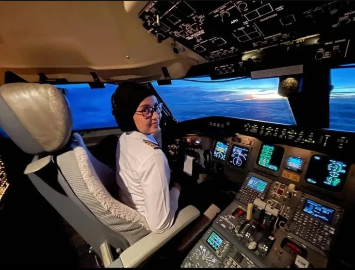 Profil Pilot Wanita...