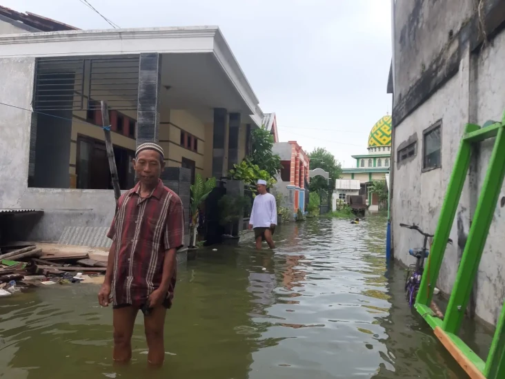 Banjir Rob di Gresik...