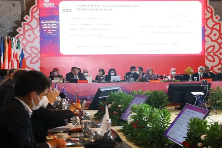 Di G20 EDM-CSWG, Indonesia...