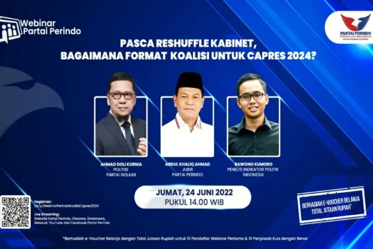 Simak Webinar Partai...