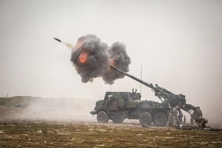 Rebut Howitzer Prancis...