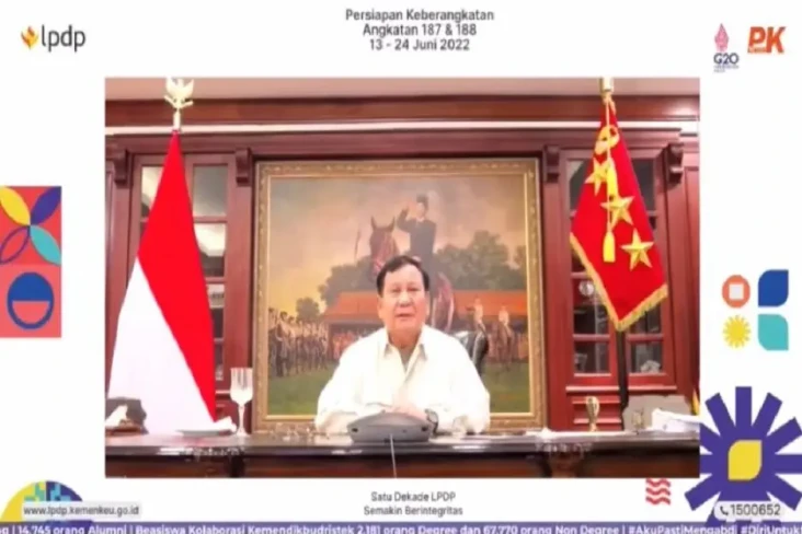Wejangan Menhan ke Penerima...