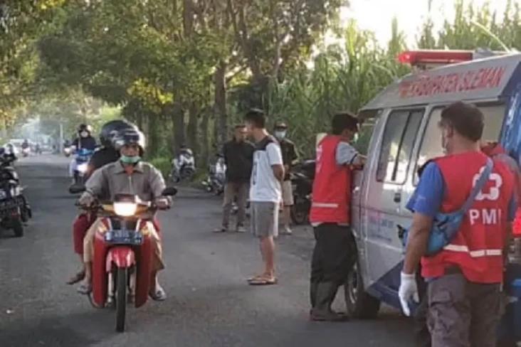 Pemotor di Sleman Tewas...