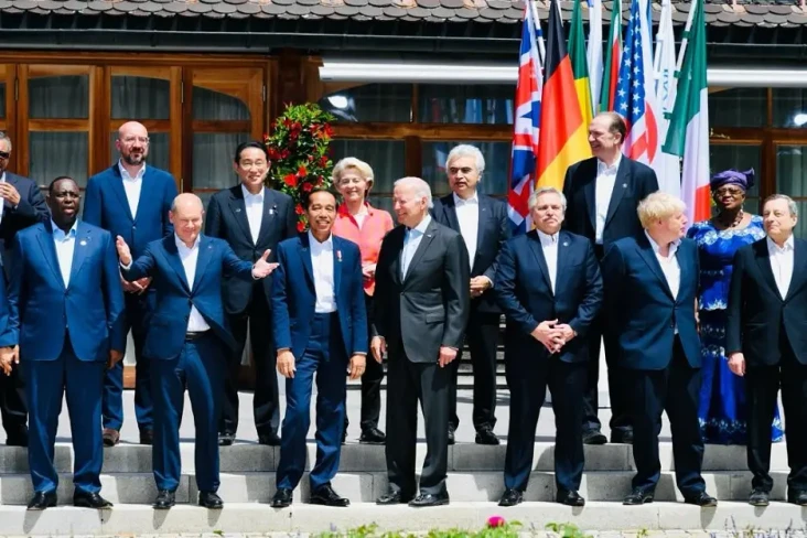 Hadiri KTT G7, Presiden...
