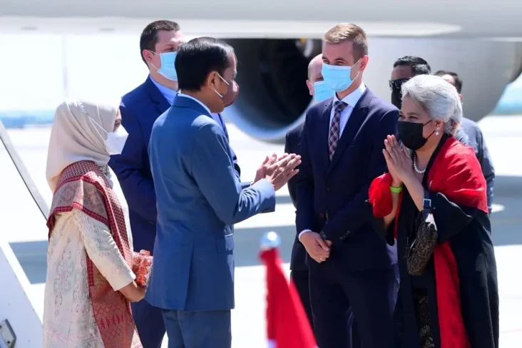 Tiba di Polandia, Jokowi...
