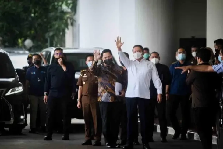 Kolaborasi Erick Thohir-Jaksa...