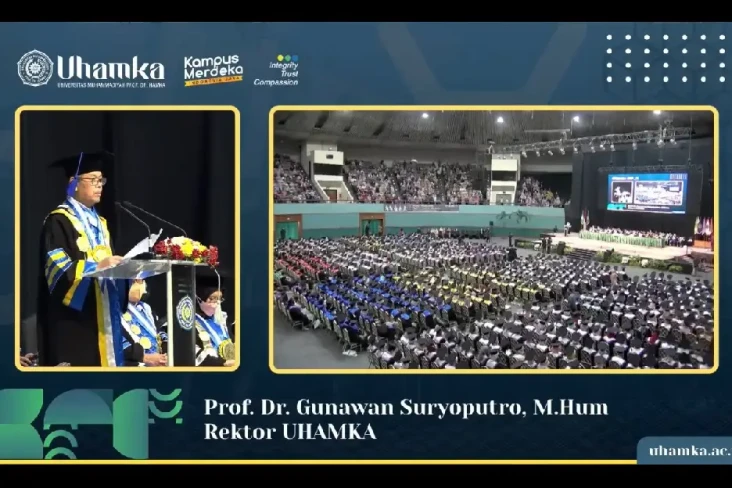 Di Hadapan 1.024 Wisudawan,...