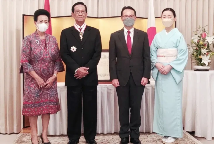 Pemerintah Jepang Anugerahi...