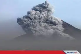 Letusan Gunung Merapi...