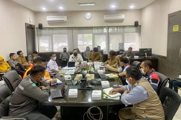 Dinas PU Makassar Rapat...