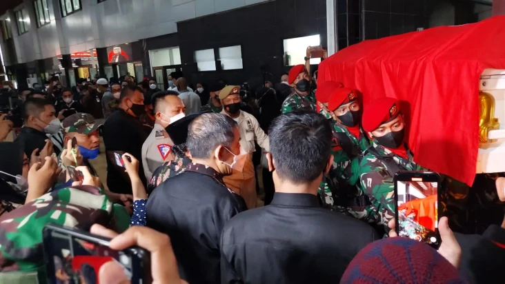 Jenazah Tjahjo Kumolo...