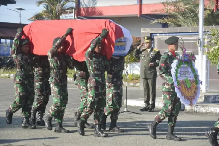 Gugur di Papua, Jenazah...