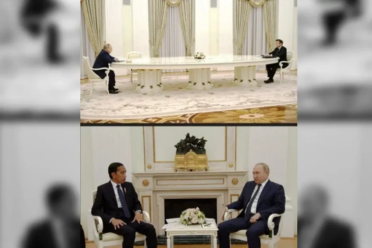 Beda Gaya Putin Terima...