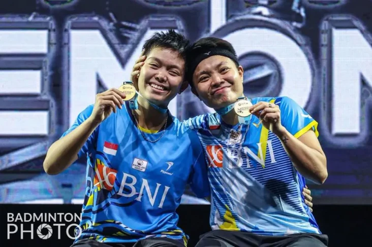 Ranking BWF Apriyani/Fadia...