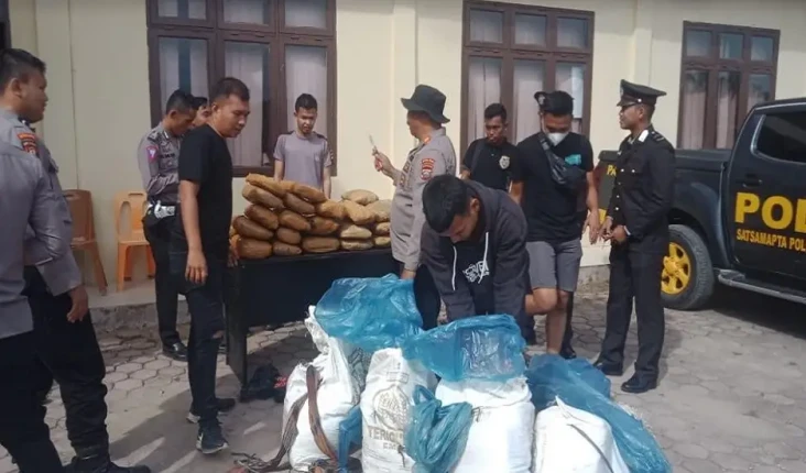 Ganja 100 Kg Tak Bertuan...