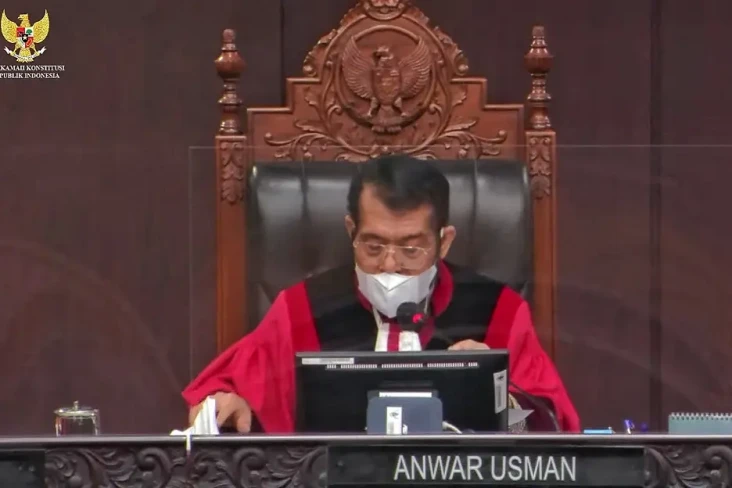 MK Tolak Gugatan Partai...