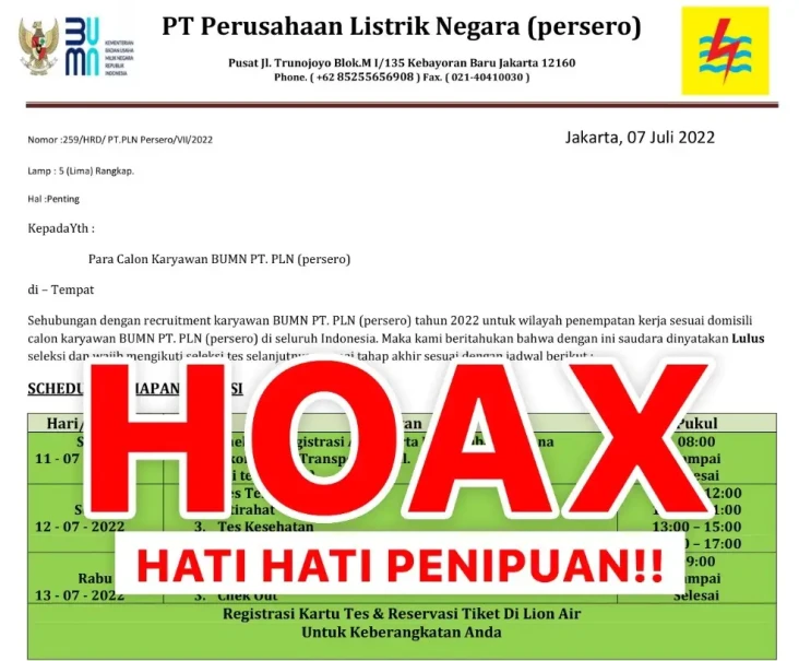 Hati-Hati Penipuan Rekrutmen...