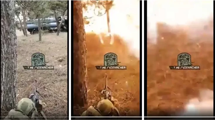 Aksi Nekat Tentara Rusia...