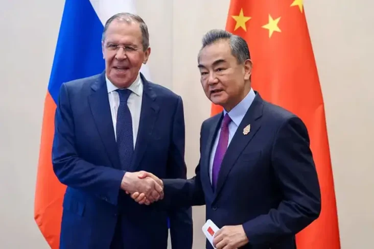 Menlu China dan Rusia...