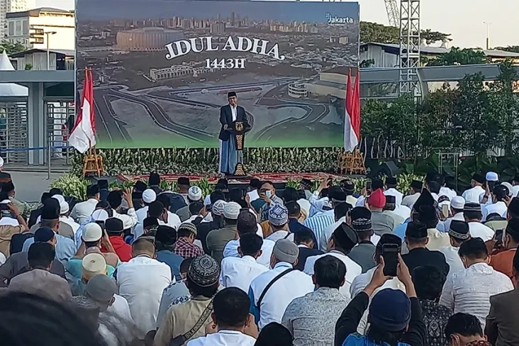 Sholat Idul Adha di...