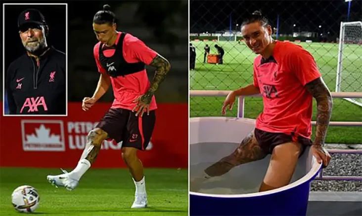 Darwin Nunez Latihan...