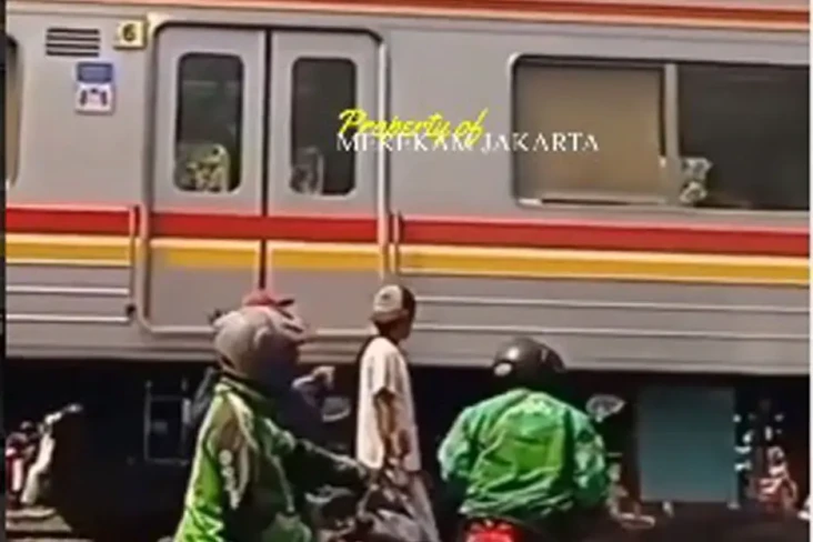 Diduga Terobos Palang...