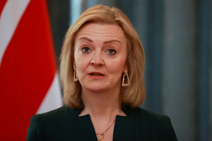 Menlu Inggris Liz Truss...