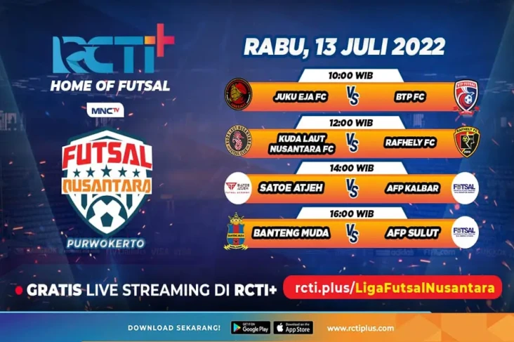 Jadwal Live Streaming...