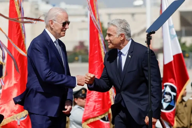 Biden Tiba di Israel...