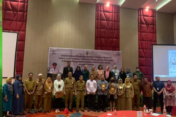 DPMPTSP Sulsel Kawinkan...