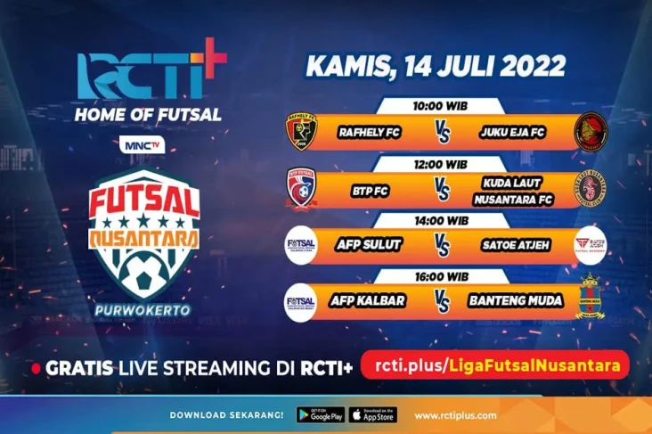 Jadwal Live Streaming...