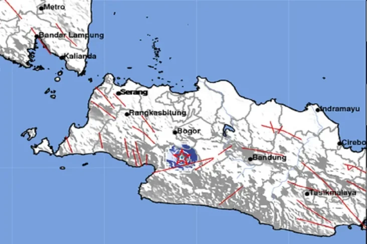 Gempa di Darat Bermagnitudo...