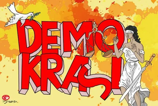 9 Perbedaan Negara Demokrasi...