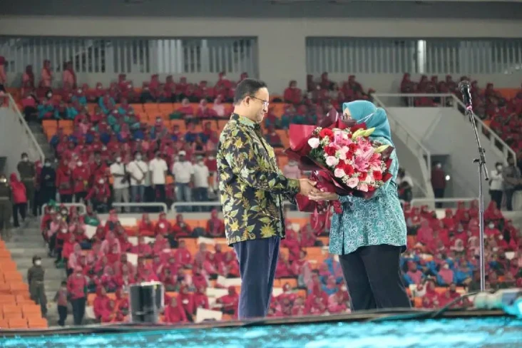 Momen Romantis Anies...
