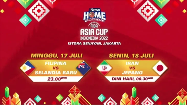 Jadwal FIBA Asia Cup...