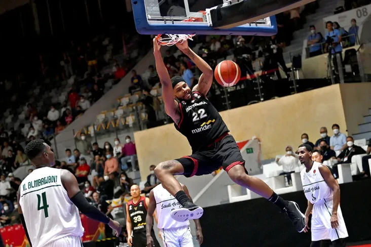 Pemain Timnas Basket...