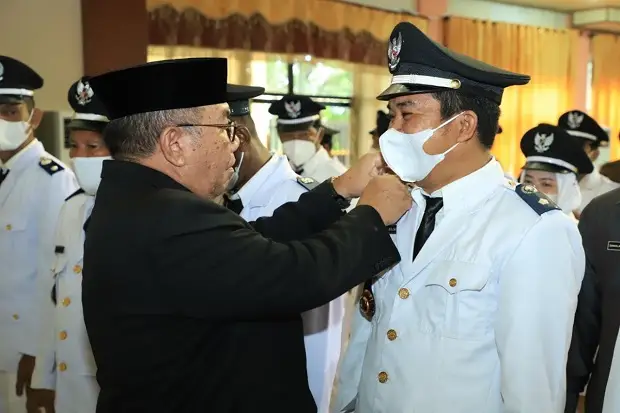 Lantik 40 Kepala Desa,...