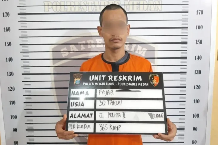 Polsek Medan Timur Tangkap...