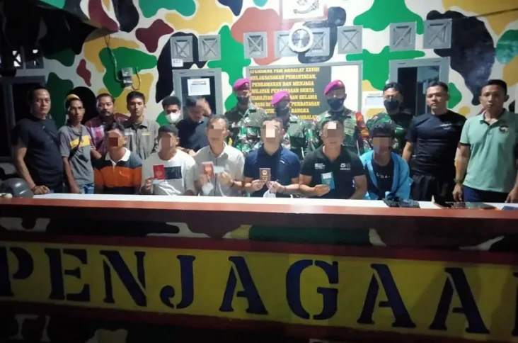 TNI AL Tangkap 3 Warga...