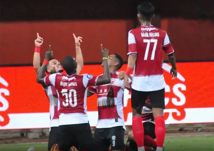 Hasil Madura United...