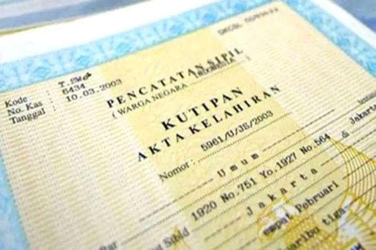 Cara Membuat Akta Kelahiran...