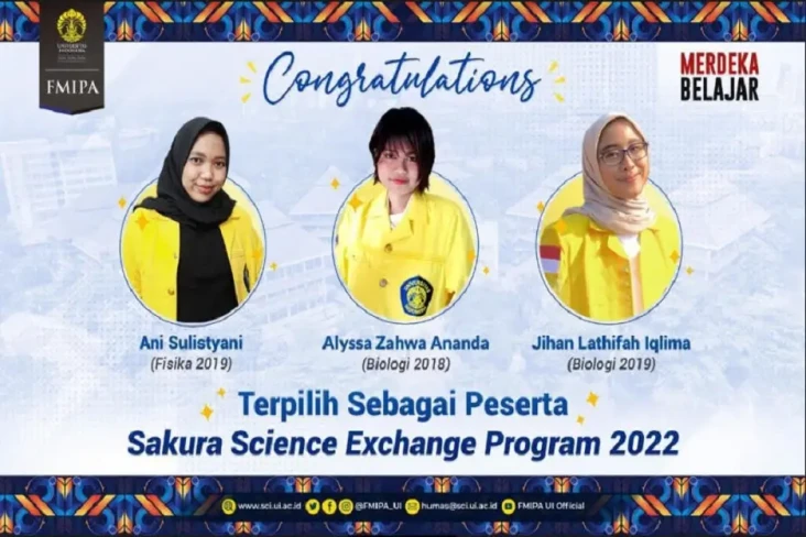 Mahasiswa UI Lolos Pertukaran...