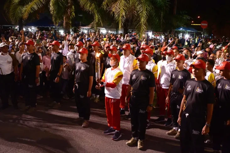 Pawai Obor ASEAN Para...
